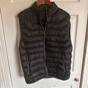 Free Country Down Filled Puffer Vest Medium Black